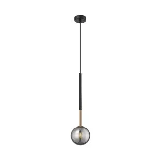ZUMALINE P0574-01F-SDFZ ARCTURUS LAMPA WISZĄCA CZARNO-ZŁOTA/BLACK-GOLD