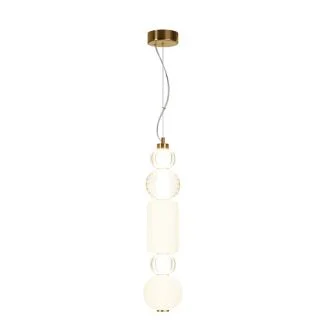 MAYTONI P069PL-L35G3K1 Collar lampa wisząca złoty