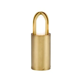 ELSTEAD PAIGNTON-MB-BRASS Słupek ogrodowy Paignton - 1 PŁ - Szczotkowany mosiądz