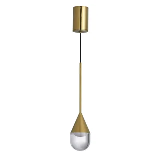 YASKR PL0104-GD NATA lampa wisząca kolor złoty polerowany