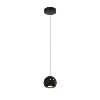 YASKR Lampa Wisząca Aurenia 1xLED czarna PL0122-CB