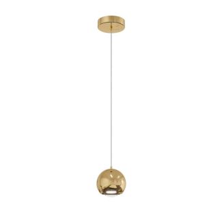 YASKR Lampa Wisząca Aurenia 1xLED złota PL0122-GD