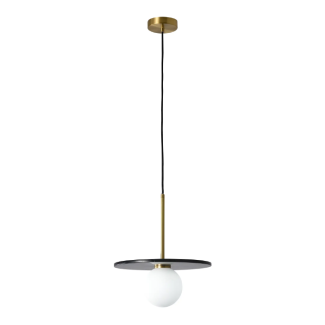 YASKR PL0136-BK BILO III lampa wisząca kolor mosiężny+czarny marmur