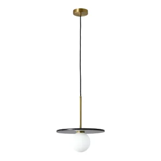 YASKR PL0136-BK BILO III lampa wisząca kolor mosiężny+czarny marmur