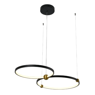 YASKR PL0139 KIDO lampa wisząca kolor czarny