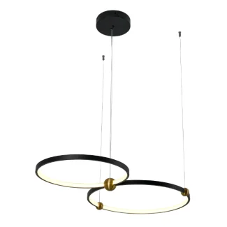 YASKR PL0139 KIDO lampa wisząca kolor czarny