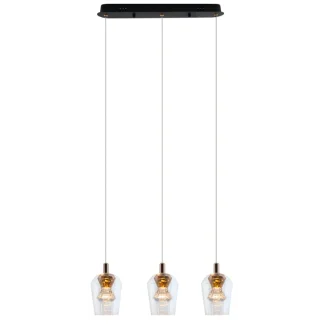 YASKR PL0143-3 TASA 3 lampa wisząca kolor czarny