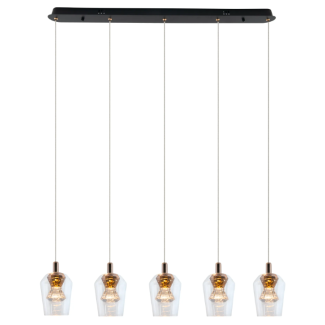 YASKR PL0143-5 TASA 5 lampa wisząca kolor  czarny