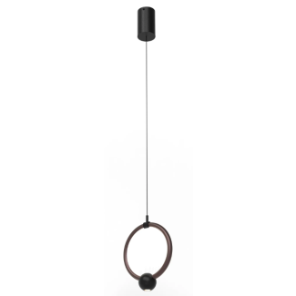 YASKR PL0146 KOLIA lampa wisząca kolor różowe złoto malowane+ czarny