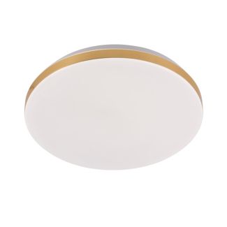 LIGHT PRESTIGE Plafon okrągły Babilon mały złoty 4000k LP-335/1C S 4GD