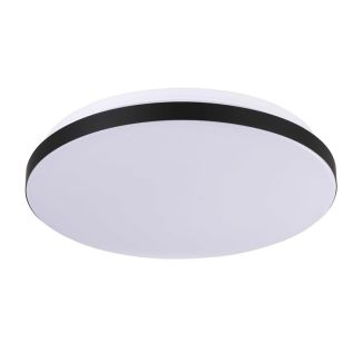 LIGHT PRESTIGE Plafon okrągły Babilon średni czarny 4000k LP-335/1C M 4BK