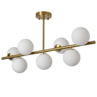 YASKR Lampa Sufitowa Bolti 7xE14 złota PLC0104-GD