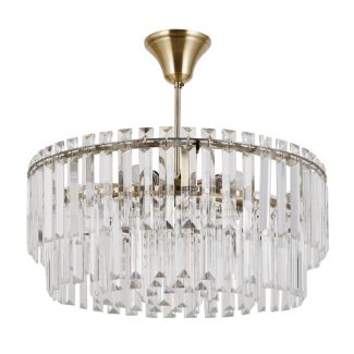 ITALUX PND-22320-6-ABR lampa wisząca brązowy