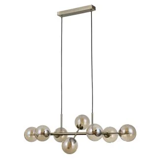 ITALUX PND-2244-8A-AB lampa wisząca brązowy