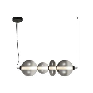 ITALUX PND-24352-36W-BK-SG Sonte lampa wisząca czarny