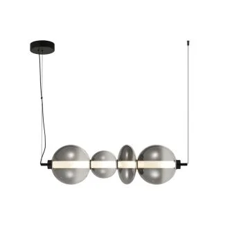 ITALUX PND-24352-36W-BK-SG Sonte lampa wisząca czarny