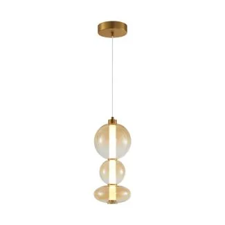 ITALUX PND-24352V-24W-AB-AMB Sonte lampa wisząca brązowy
