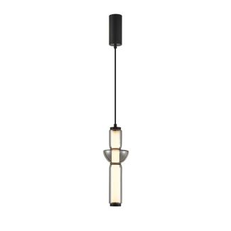 ITALUX PND-27372-1-19W-BK Bruni lampa wisząca czarny