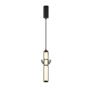 ITALUX PND-27372-1-19W-BK Bruni lampa wisząca czarny