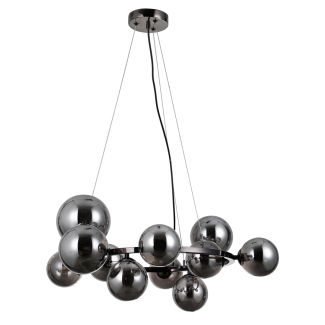 ITALUX PND-406007-11A-BCR lampa wisząca czarny