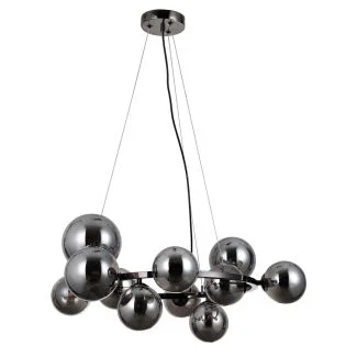 ITALUX PND-406007-11A-BCR lampa wisząca czarny