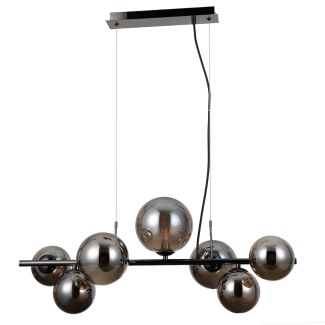 ITALUX PND-406007-7A-BCR lampa wisząca czarny