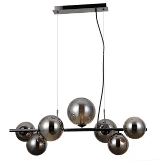 ITALUX PND-406007-7A-BCR lampa wisząca czarny