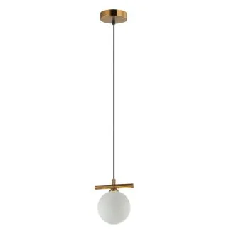 ITALUX PND-463321S-BRO+W lampa wisząca brązowy