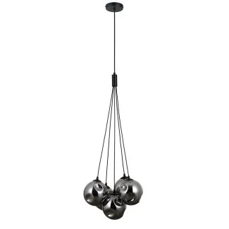ITALUX PND-54456-5A-HB-SMG lampa wisząca czarny