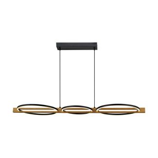 ITALUX PND-55362-40W-WO Natano lampa wisząca czarny