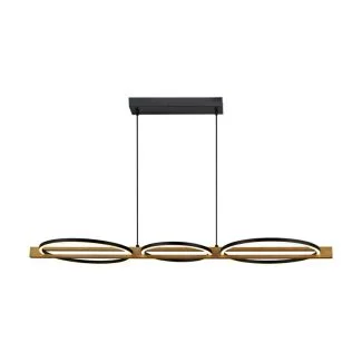 ITALUX PND-55362-40W-WO Natano lampa wisząca czarny