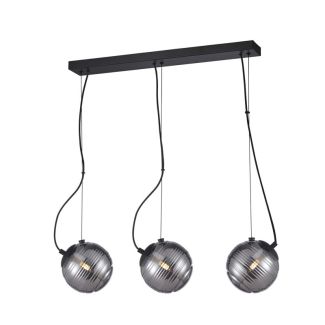 ITALUX PND-92389-3L-BK Perona lampa wisząca czarny