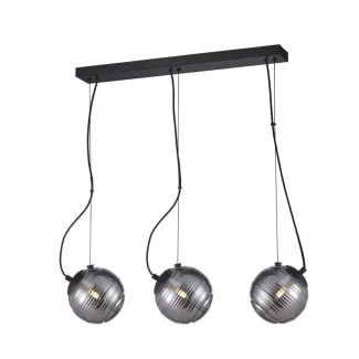 ITALUX PND-92389-3L-BK Perona lampa wisząca czarny