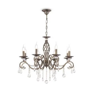 MAYTONI RC247-PL-08-R Royal Classic Grace Chandelier Brass