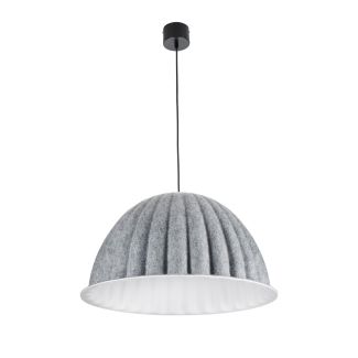 STEP INTO DESIGN ST-10267P-S grey LAMPA WISZĄCA FELT FILC SZARY 55 CM