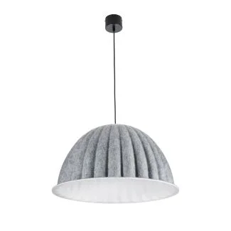 STEP INTO DESIGN ST-10267P-S grey LAMPA WISZĄCA FELT FILC SZARY 55 CM