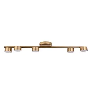 SIGMA 40827 PUNTO 5 plafon złoty szczotkowany
