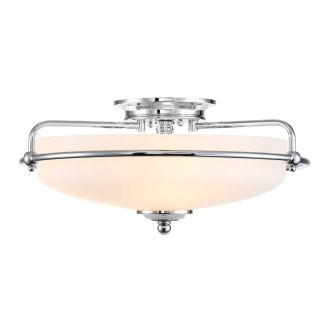 ELSTEAD QZ-GRIFFIN-F-PC Plafon Griffin - 3 PŁ - Polerowany chrom