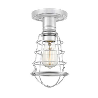 ELSTEAD QZ-MIXON-SF-PC Półplafon Mixon - 1 PŁ - Polerowany chrom