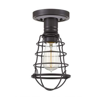 ELSTEAD QZ-MIXON-SF-PN Półplafon Mixon - 1 PŁ - Brąz palladiański