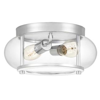 ELSTEAD QZ-TRILOGY-F-S-BATH Plafon Trilogy - 2 PŁ - Polerowany chrom