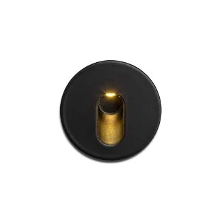 WYPRZEDAŻ RENDL R13957 MEMPHIS R wpuszczana w ścianę czarna 230V LED 3W 60° 3000K