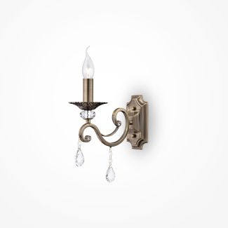 MAYTONI RC247-WL-01-R Royal Classic Grace Wall Lamp Brass