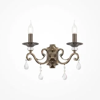 MAYTONI RC247-WL-02-R Royal Classic Grace Wall Lamp Brass