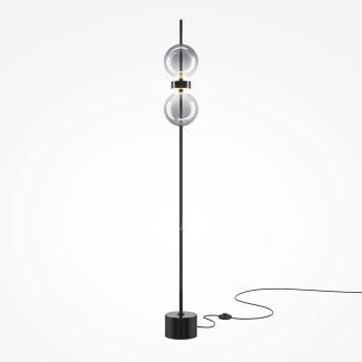 MAYTONI MOD478FL-L15B3K lampa podłogowa Double Moon 3000K 15W