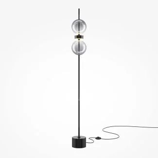 MAYTONI MOD478FL-L15B3K lampa podłogowa Double Moon 3000K 15W