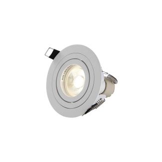 YASKR Oczko Halo 1xGU10 białe RL0103-WH