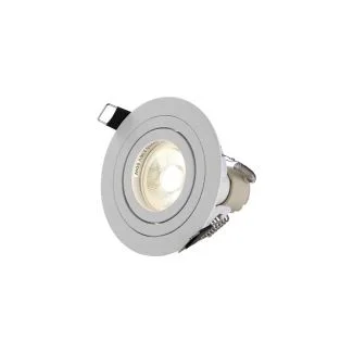 YASKR Oczko Halo 1xGU10 białe RL0103-WH