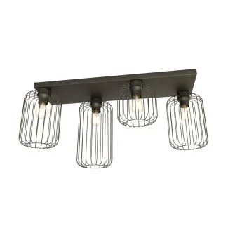EMIBIG 1367/4 BARN 4 BL lampa sufitowa