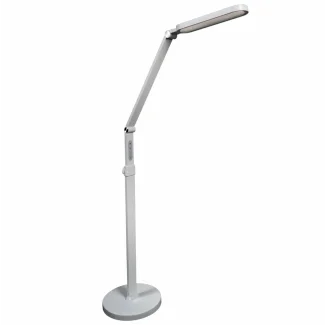 POLUX 327369 Lampa podłogowo-biurkowa LED FERRARA biała 3000K-6000K
